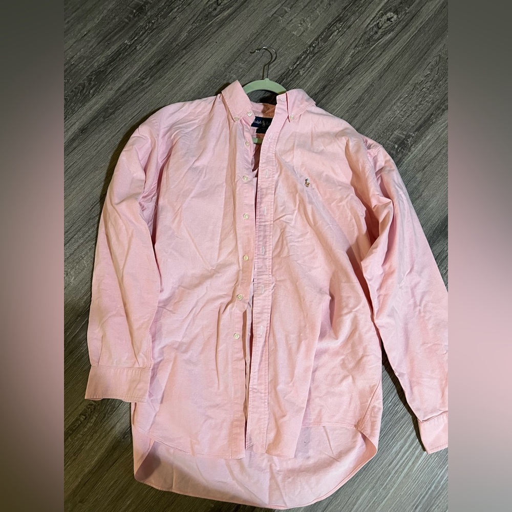 Ralph Lauren Soft Pink Cotton Shirt